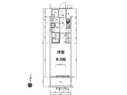 S-RESIDENCE岐阜駅(1K/11階)の間取り写真