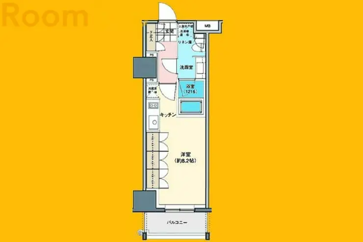 パークハビオ東中野 3階階 間取り