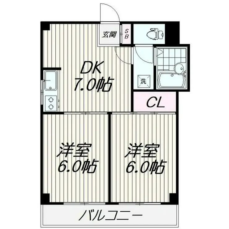メゾンプルミエール 5階階 間取り