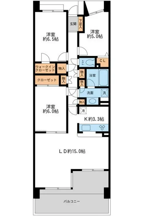 リーベスト西千葉 11階階 間取り