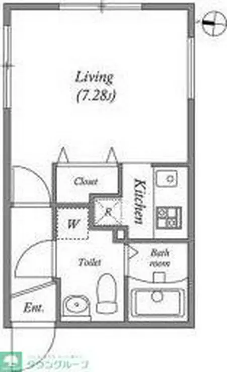 MODULOR池上 1階階 間取り