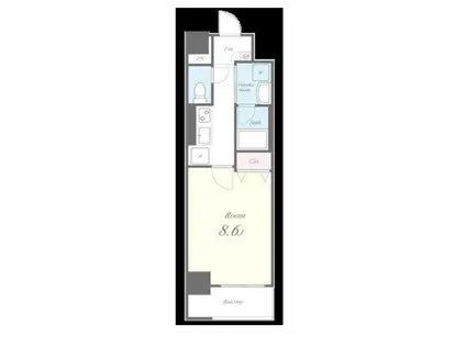 セイワパレス吹上公園(1K/6階)の間取り写真