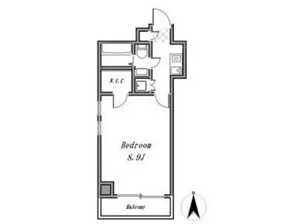 ZELKOVA RESIDENCE(1K/6階)の間取り写真