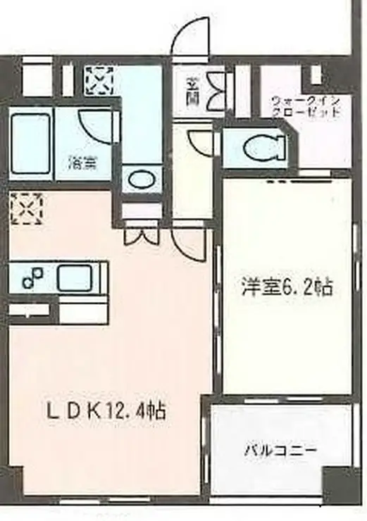 グランボナール II 2階階 間取り