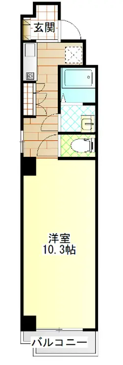 第2中庭ビル 3階階 間取り