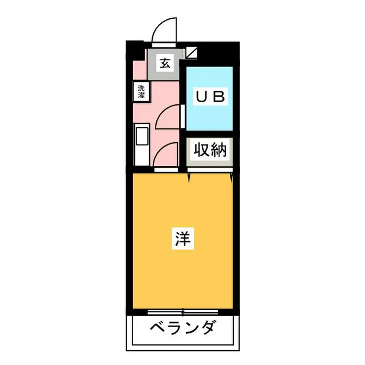 メゾンクレール 4階階 間取り