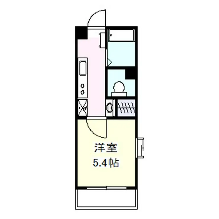 シャトレ西荻窪 1階階 間取り