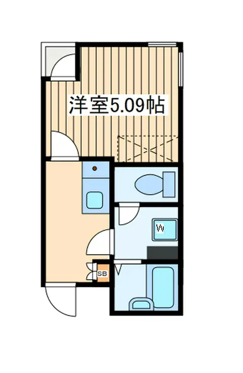 リーブラセンター北 2階階 間取り
