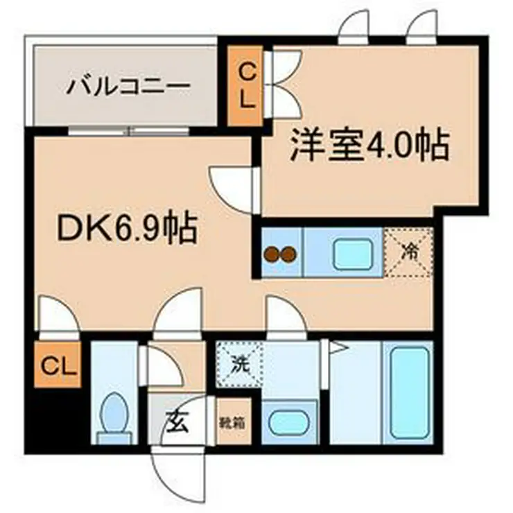 ビバリーホームズ吉祥寺 2階階 間取り