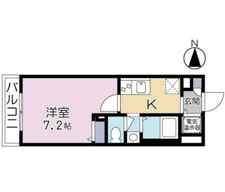 メゾンハピネス 2階階 間取り