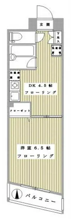 ア・ボートルサンテ東館 4階階 間取り