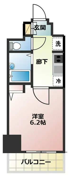 プレール・ドゥーク上北沢 10階階 間取り