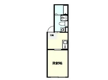 プラチナフォルム大森(1K/2階)の間取り写真