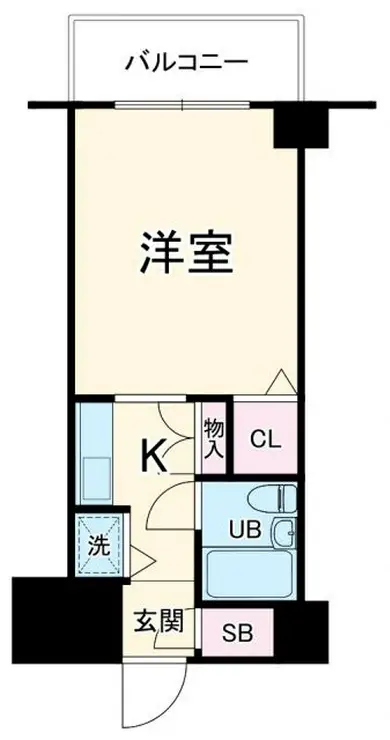 リンクスビル 3階階 間取り