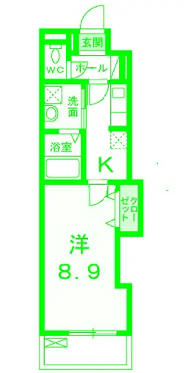 リヴィエールプラス 7階階 間取り