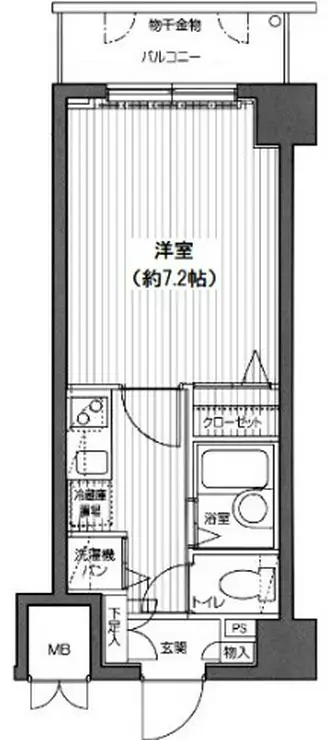 グランド・ガーラ横浜関内 9階階 間取り