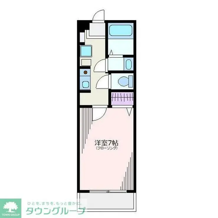 コーラルビル 2階階 間取り