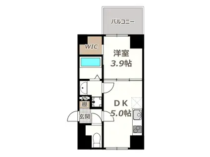 J-ARC昭和町(1DK/2階)の間取り写真