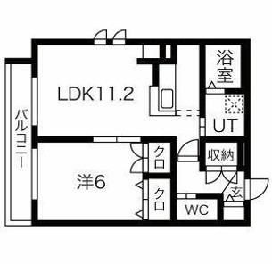 PISO ARCE SHINAGAWA ピソアルセシナガワ(1LDK/1階)の間取り写真