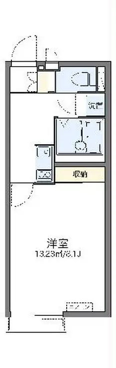 レオネクストゆめろん 1階階 間取り