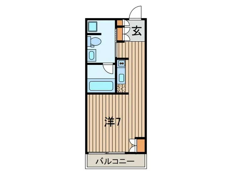 リブシス浦和 6階階 間取り