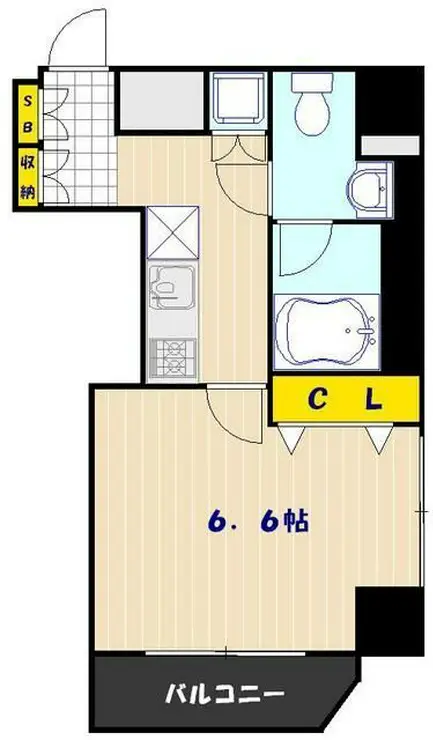スパシエ トラッド 川口 4階階 間取り