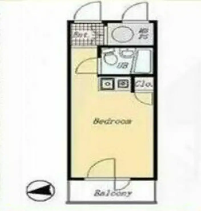 グレイス大森海岸 2階階 間取り