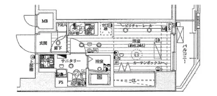 ル・リオン大塚 2階階 間取り