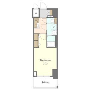 S-RESIDENCE庄内通駅前CURERE(1K/2階)の間取り写真