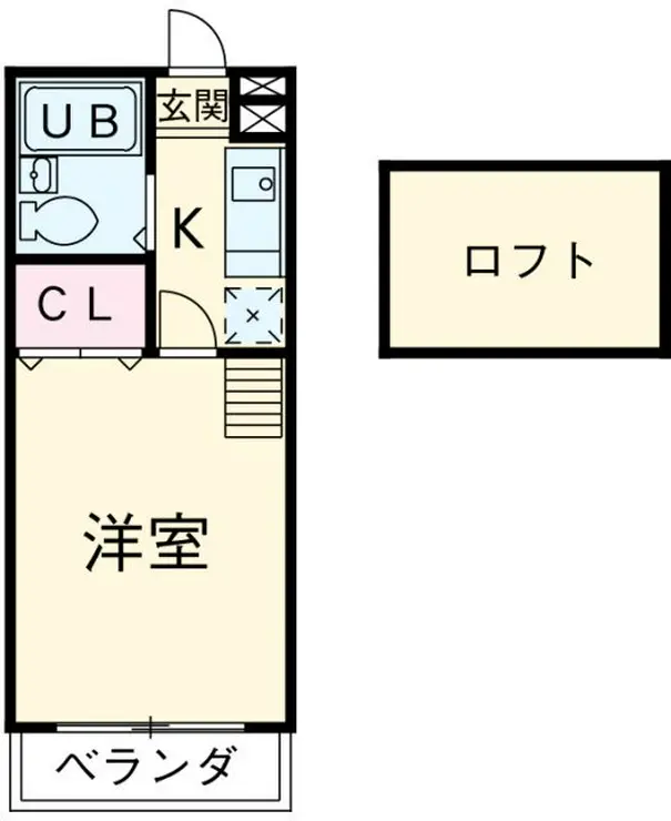 ドリーミー立川 2階階 間取り