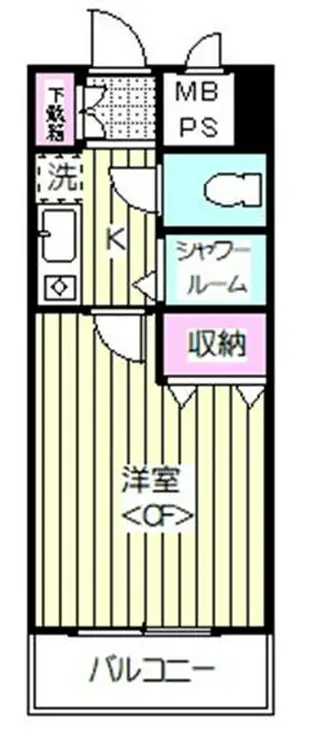 ライオンズプラザ西川口 5階階 間取り