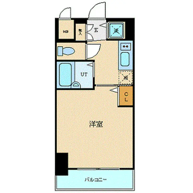 アヴァンティーク銀座2丁目参番館 12階階 間取り