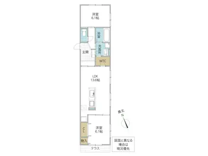 DS LIEN F F号地(2LDK/1階)の間取り写真