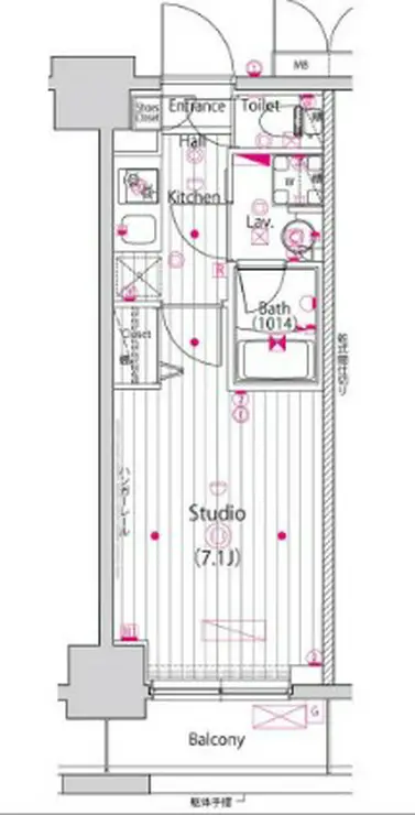 ガーラ横濱関内グランドステージ 2階階 間取り