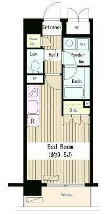 シティカレント大手町 13階階 間取り