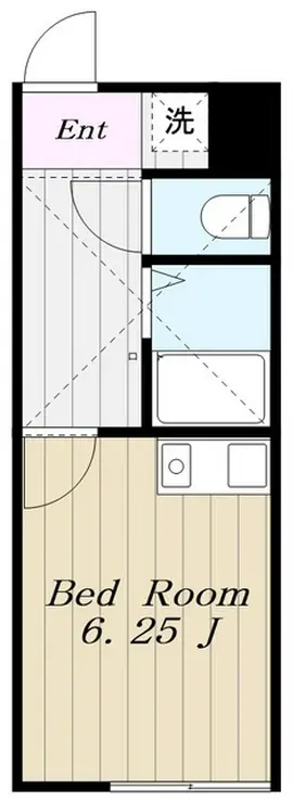 シティハイム大野 2階階 間取り