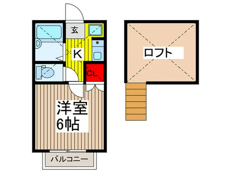 オンフルール 2階階 間取り