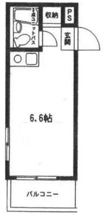 ライオンズマンション西新宿第7 9階階 間取り