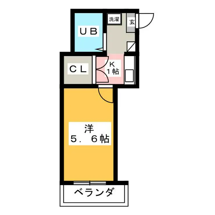 プレジオ・M 3階階 間取り