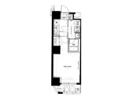 エテルノ両国リバーサイド(1K/7階)の間取り写真