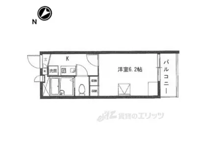 レオパレスレスペート(1K/3階)の間取り写真