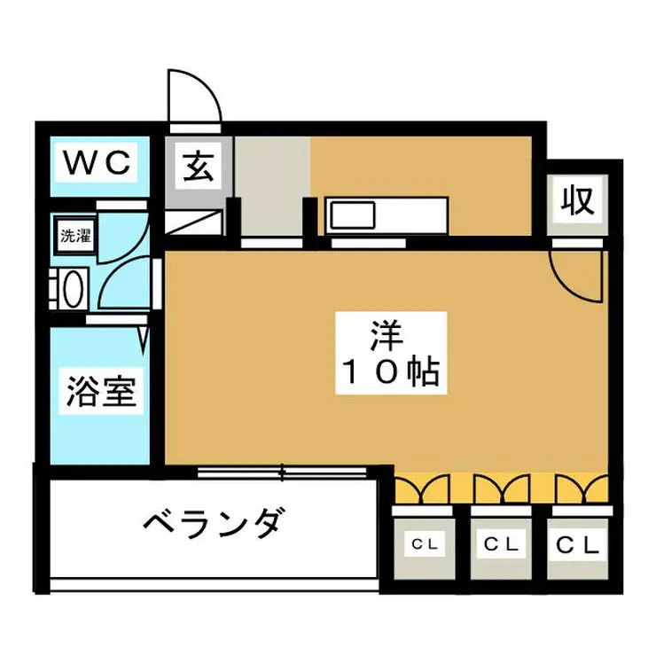 ツインタワー浦安 8階階 間取り