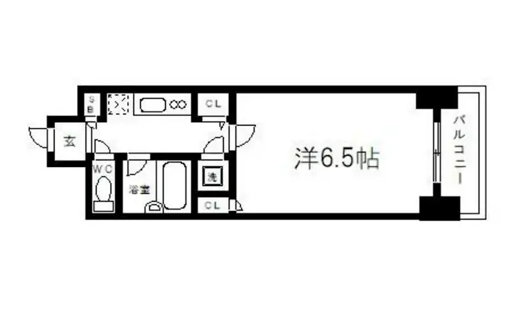 シンシア日本橋兜町 5階階 間取り