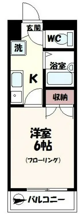 ラベンダー仙川 2階階 間取り