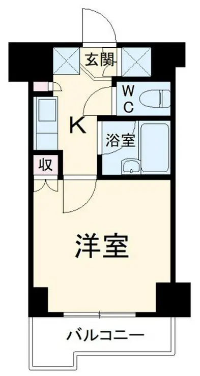 ルーブル武蔵新城 3階階 間取り
