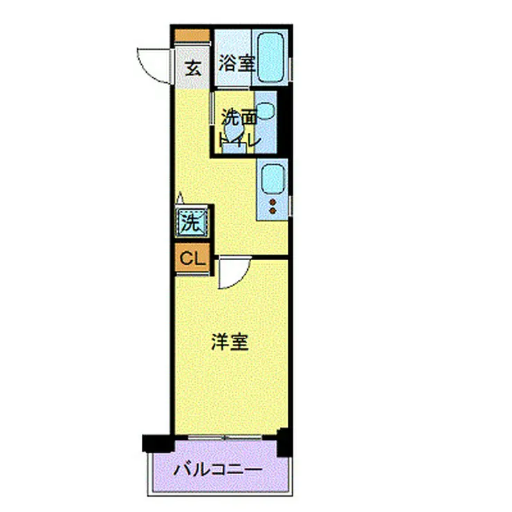 スカイコート神田壱番館 2階階 間取り
