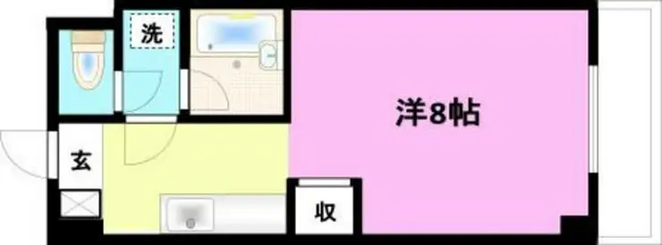 レジデンスSHIRAI 2階階 間取り