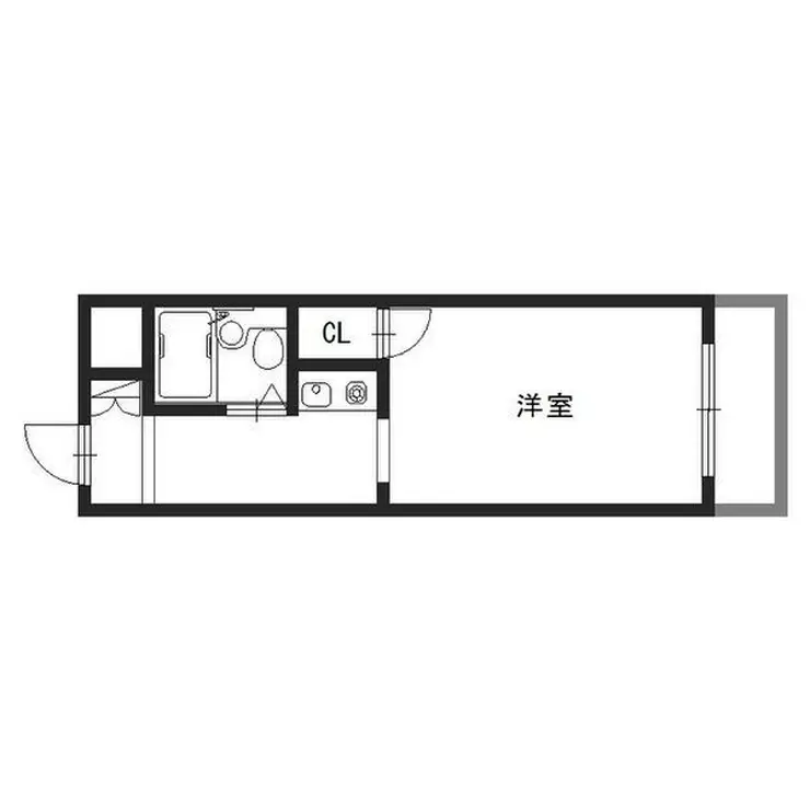 レグラス大岡山 4階階 間取り