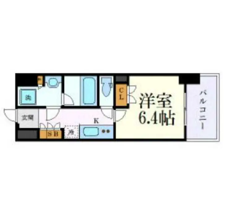 パレステージ田端ファストコート 2階階 間取り