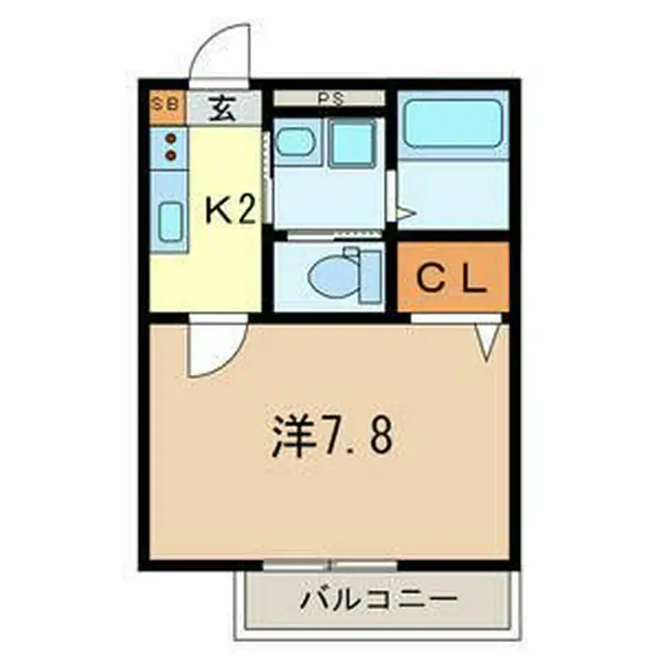 レ・フレール 1階階 間取り